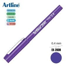 ARTLINE 200N KEÇE UÇLU YAZI KALEMİ 0.4MM MOR
