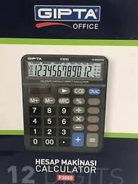 GIPTA F3050 HESAP MAK.12HANE 120İŞLEM HAFIZA FONKS.