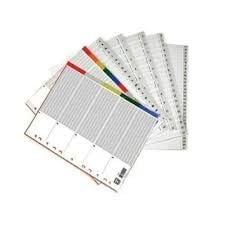 TEMAT 1-31 SEPERATÖR PLASTİK RAKAMLI