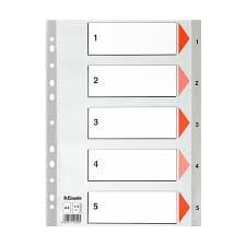 ESSELTE SEPERATÖR 1-5 PP AYRAÇ 100103