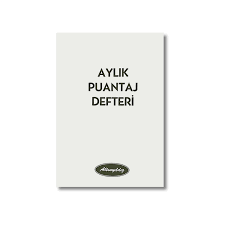 ALTINYILDIZ KÜÇÜK PUANTAJ DEFTERİ