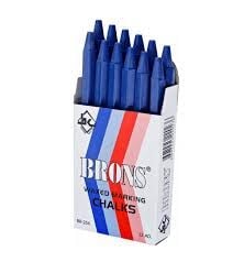 BRONS TEBEŞİR YUVARLAK YAĞLI MAVİ BR-254