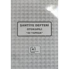ALTINYILDIZ A4 OTOKOPİLİ 2 NÜSHA ŞANTİYE DEFTERİ