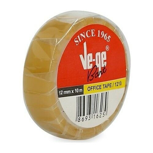 VE-GE 12x10 OFFICE TAPE SARI ŞERİT BANT