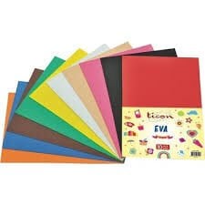 TİCON EVA 10 RENK YAPIŞKANLI