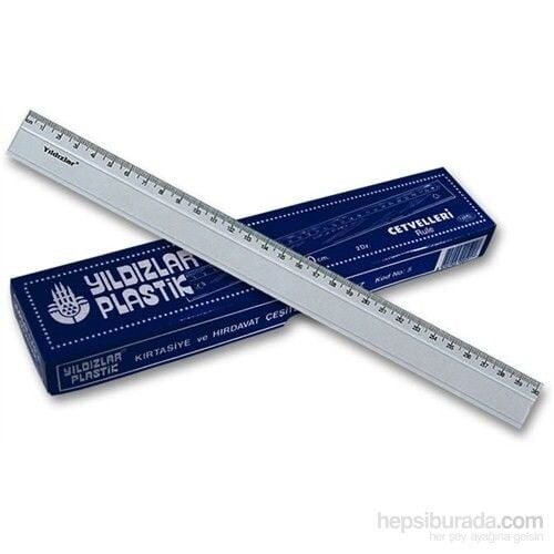YILDIZLAR 5 30 CM CETVEL PLASTİK