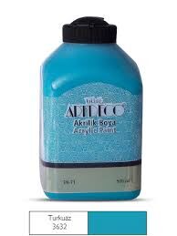 ARTDECO 3632 TURKUAZ AKRİLİK BOYA 500ML