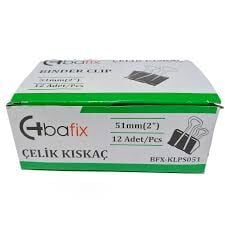 BAFİX KISKAÇ (KLİPS) ÇELİK 25 MM BFX-025