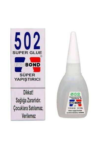 EVOBOND 502 20GR SÜPER YAPIŞTIRICI