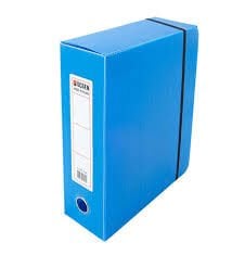 ÜÇGEN PROJE KUTUSU 24X32X9 CM MAVİ