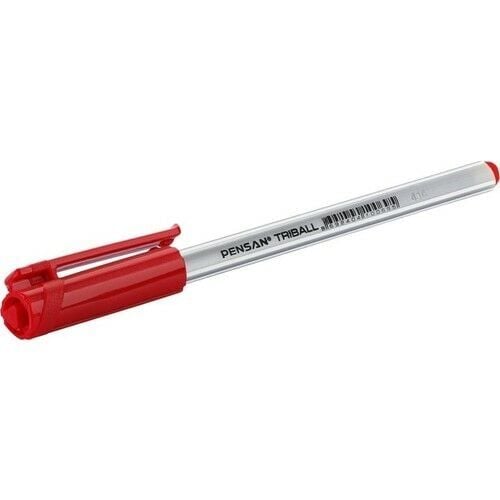 PENSAN TRIBALL TÜKENMEZ KALEM KIRMIZI