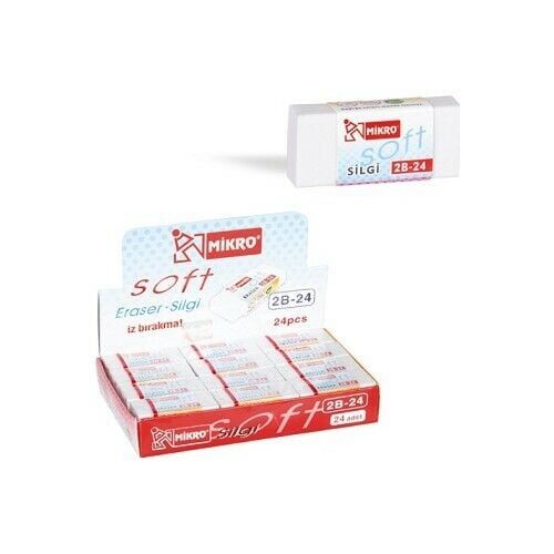 MİKRO SİLGİ 2B-24 BEYAZ