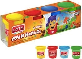 LETS OYUN HAMURU 4 RENK 224 GR L8240