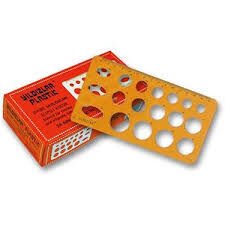 YILDIZLAR DAİRE ŞABLON ELİPSLİ KÜÇÜK 25