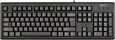 A4TECH KM-720 Q SİYAH KLAVYE TR USB KABLOLU