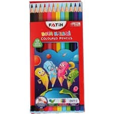 FATİH 12Lİ KURU BOYA KALEMİ EN71-3