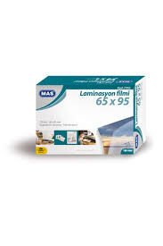 MAS 7702 65x95CM 100LÜ LAMİNASYON FİLMİ