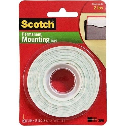 SCOTCH 12,7MMX1,9MM CIFT TARAFLI RULO BAND
