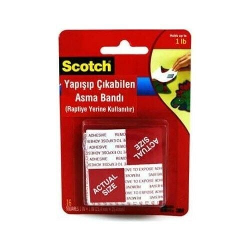 SCOTCH YAPIŞIP ÇIKABİLEN ASMA BANDI