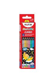 FATİH 6LI JUMBO METALİK TAM BOY BOYA KALEMİ