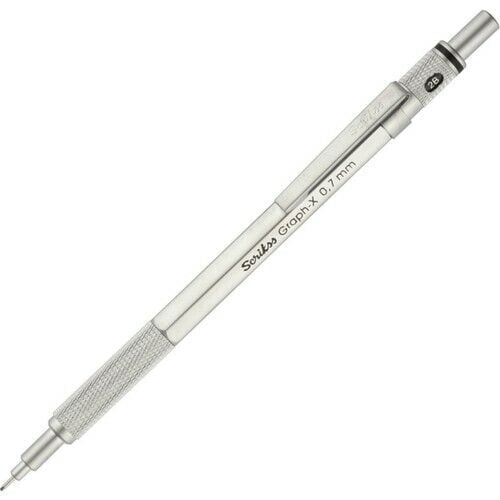 SCRIKSS 0.7 SATEN GRİ GRAPH-X VERSATİL KALEM