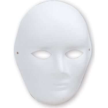 PUTİ KARTON MASKE KÜÇÜK SURAT