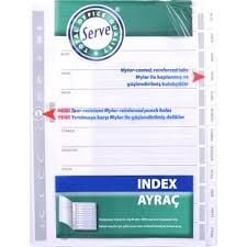 SERVE 5329 AYLAR ŞEFFAF AYRAÇ