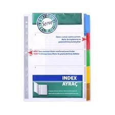 SERVE 5520 5 RENKLİ AYRAÇ