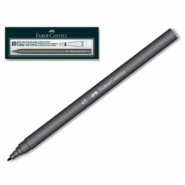 F.C KEÇELİ KALEM SİYAH 155002