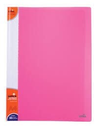 UMIX 30LU A4 BRILLANT SUNUM DOSYA PEMBE