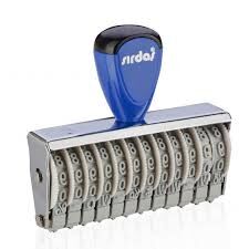 SIRDAŞ 15512 NUMARATÖR 5MM/ 12 HANE