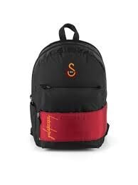 GALATASARAY BANT DETAYLI SİYAH PARAŞÜT ÇANTA