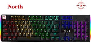 NORTH SHİELD BLUE GAMİNG KLAVYE TYPE-C KABLO BLUE SWİTCH