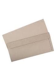 105X240 DİPLOMAT ZARFI KRAFT 90GR SİLİKONLU