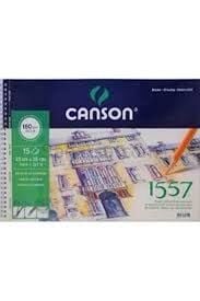 CANSON TEKNİK RESİM DEFTERİ 1557 BLOK 15 YP 25X35 180 GR