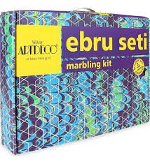ARTDECO EBRU BOYAMA SETİ ÇANTALI 8Lİ