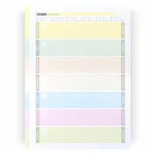 GIPTA 3410 PLANNER SP.SERT KPK.DEF.20X28 52YP.ÇİZ. HAFTALIK PLANLAYICI