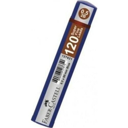 F.C MİN GRİP 0,5MM 2B 60MM 120Lİ MAVİ