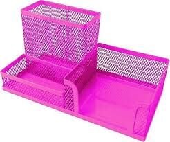 GIPTA F0073 3 GÖZLÜ PEMBE ORGANİZER SETİ