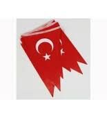 VATAN ÜÇGEN DİZİLİ KAĞIT BAYRAKLI FLAMA VT178