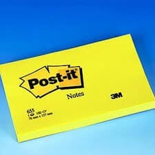 POST-IT NOTES 76x127 MM 655-90CYSS-EE