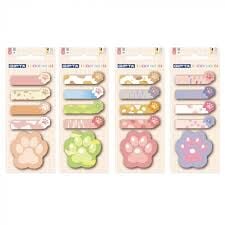 GIPTA YAPIŞKANLI NOT PATİ DESENLİ K0114