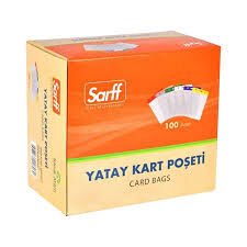 SARFF 12x11CM YAKA KART POŞETİ 100 LÜ PK