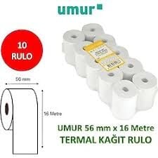 UMUR 56x25MM 10LU TERMAL KASA RULOSU