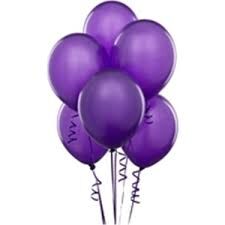 NEDİ BALON METALİK MOR 100LÜ