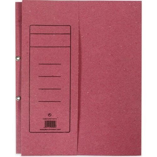 ALEMDAR YARIM KAPAK TELLİ DOSYA PEMBE