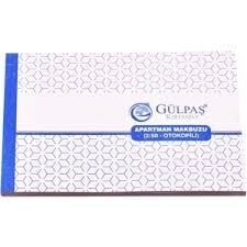 GÜLPAŞ APARTMAN MAKBUZU OTOKOPİLİ 14X20