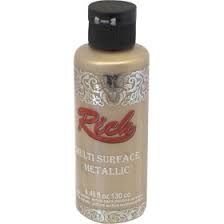 RİCH MULTİ METALİK BOYA 120 CC TÜM RENKLER
