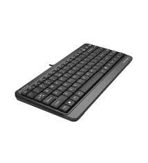 A4TECH FK11 Q USB KABLOLU MİNİ GRİ SİYAH KLAVYE