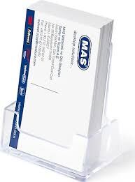 MAS 482 KARTVİZİTLİK DİKEY AYNALI ŞEFFAF